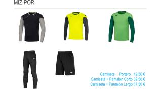 Catalogo Equipaciones Portero 2023-2024